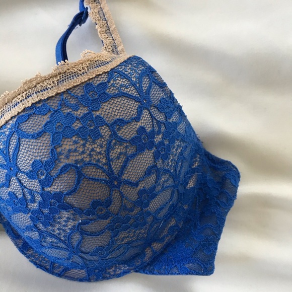 Aerie blue and nude lace bra 34c - Picture 2 of 5